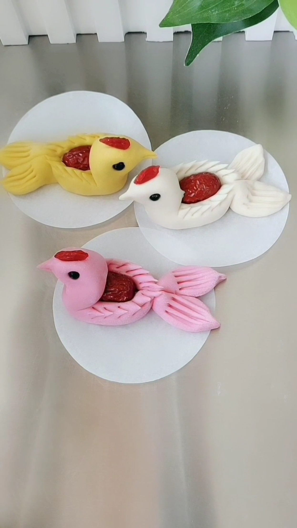 花样馒头#小鸟枣馍教程