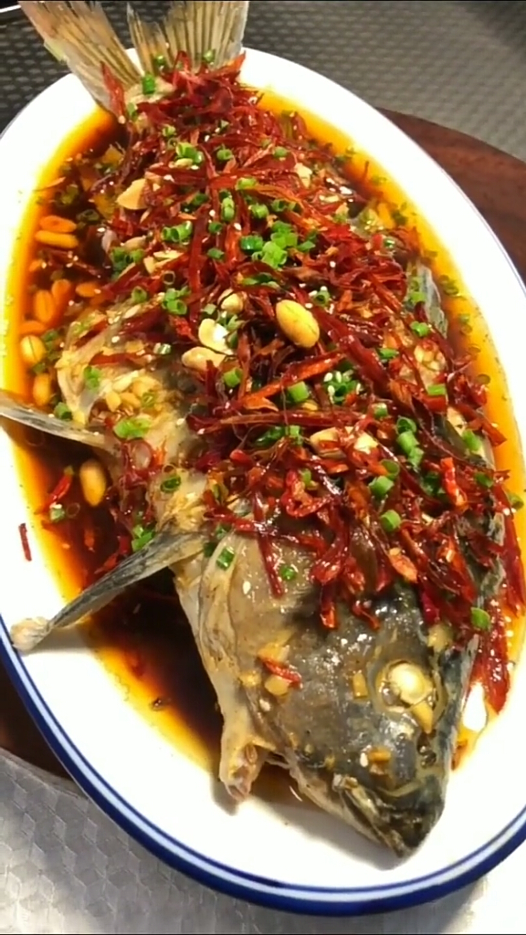 非常好吃的香辣鲤鱼