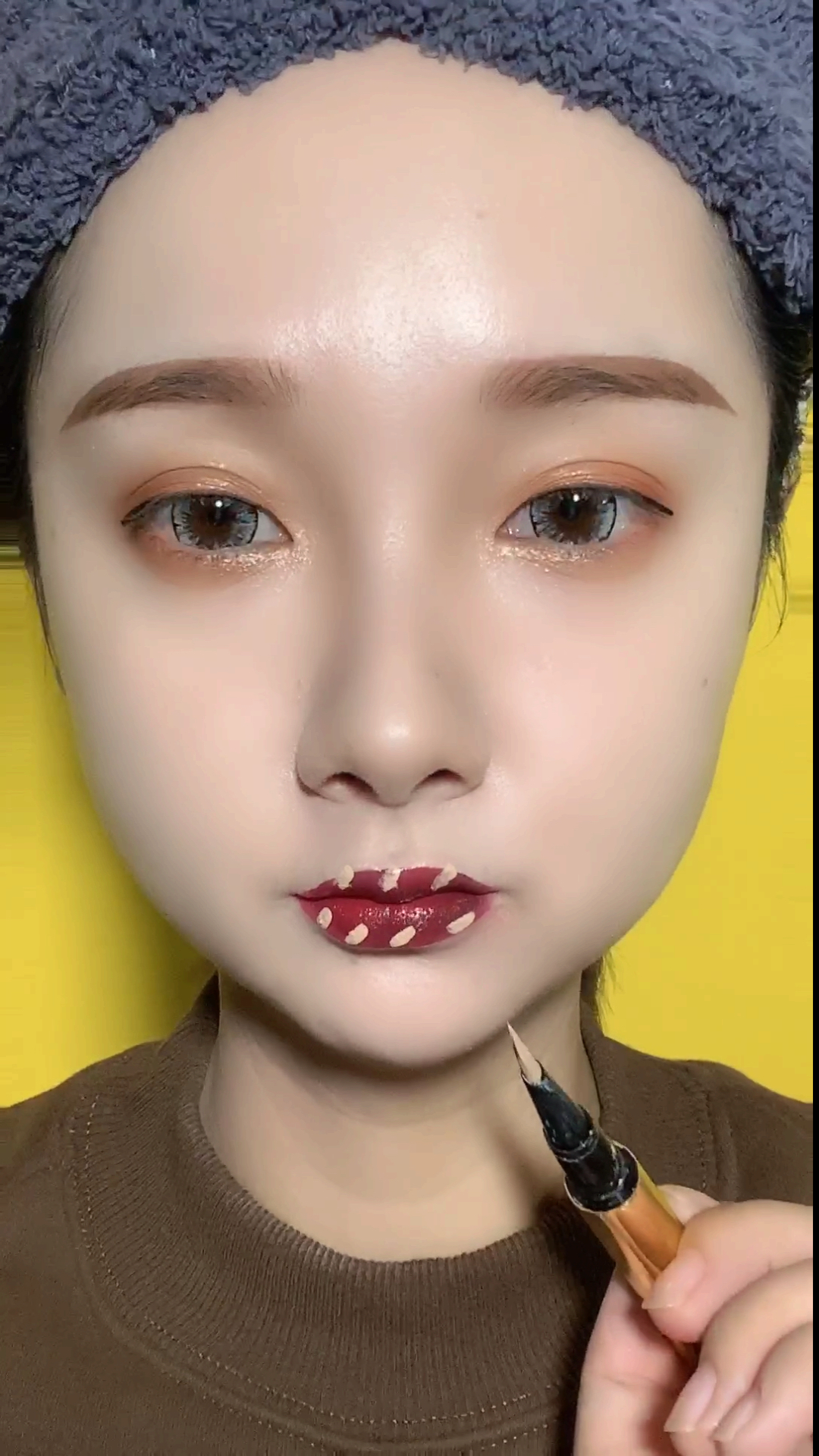 大嘴巴改小嘴巴