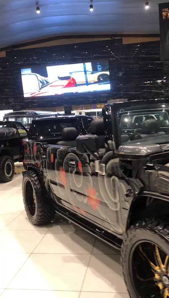 这敞篷悍马h 2漂亮了