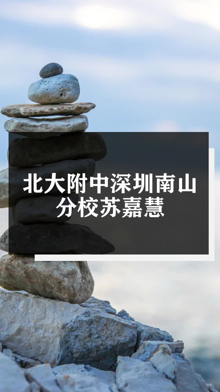 北大附中深圳南山分校苏嘉慧