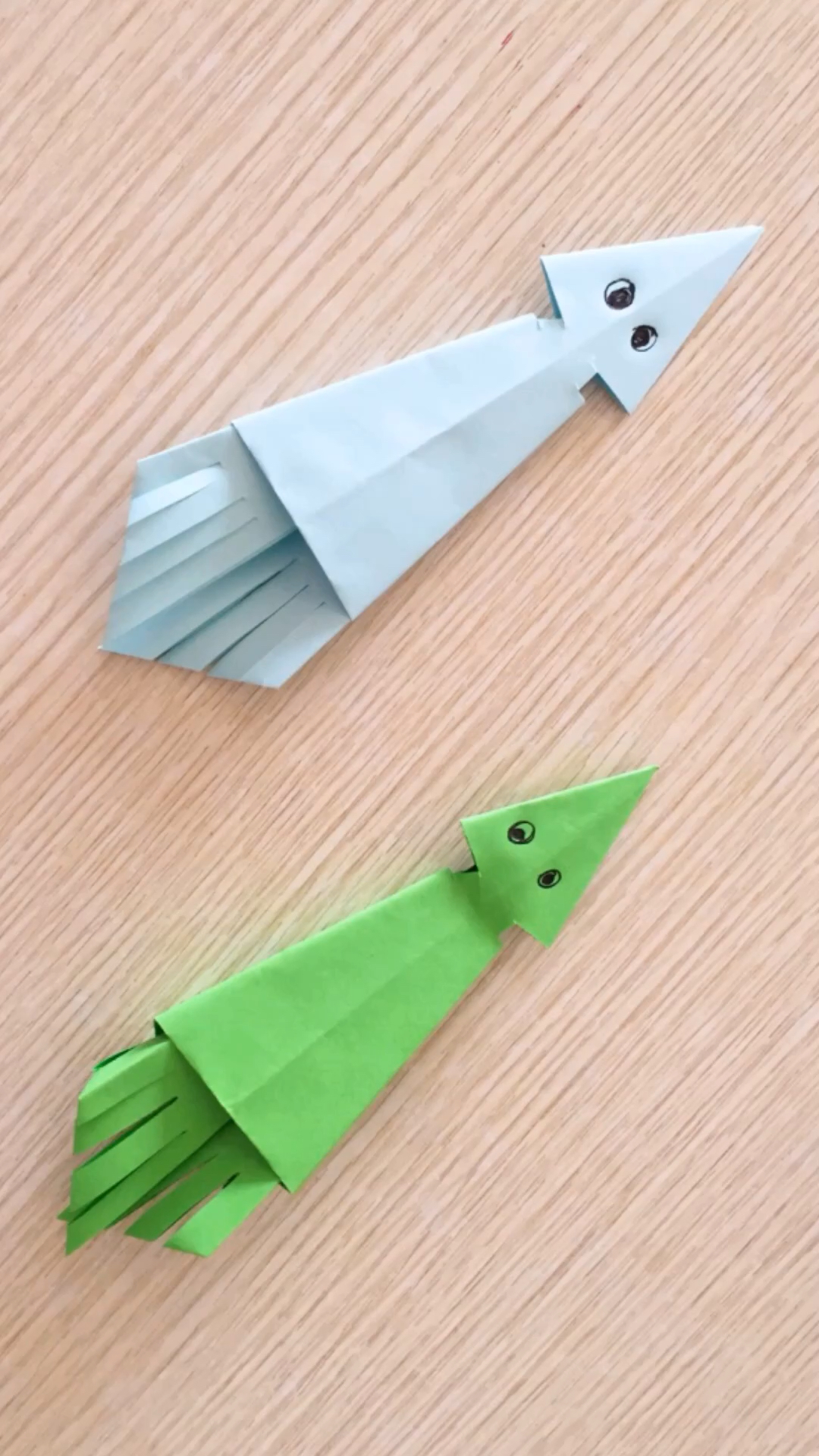 全民独门绝技咖#手把手带你玩转亲子折纸～乌贼