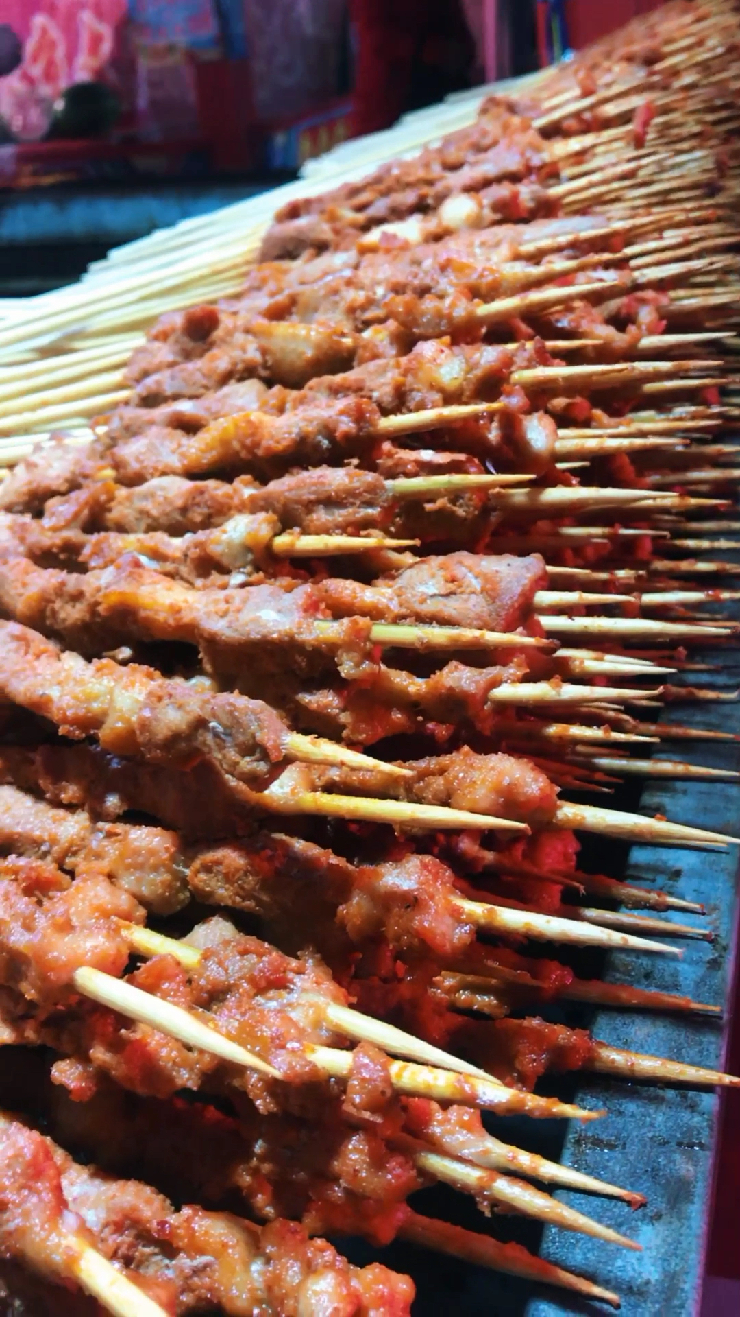 舌尖上的旅行#一元一串,吃这个羊肉串你什么想说