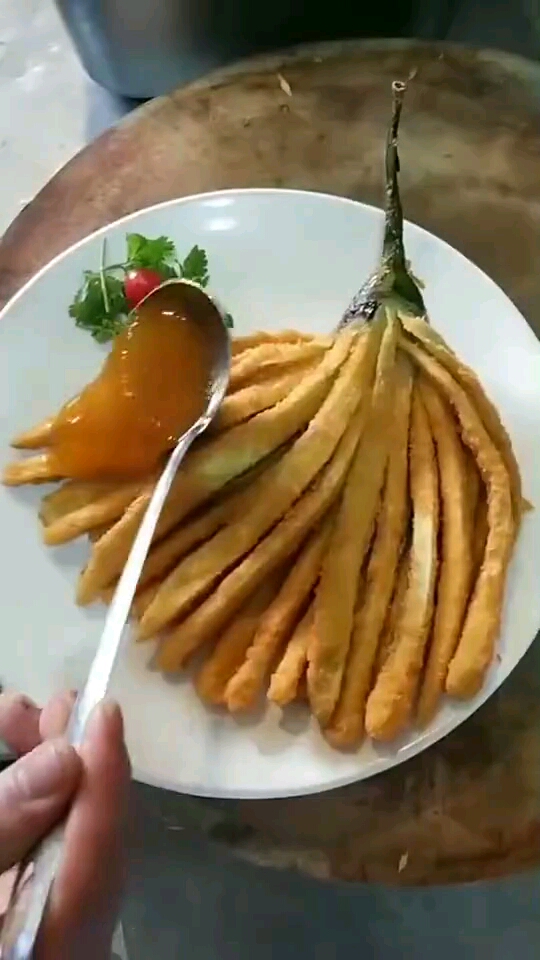 网红凤尾茄子真的好漂亮哦