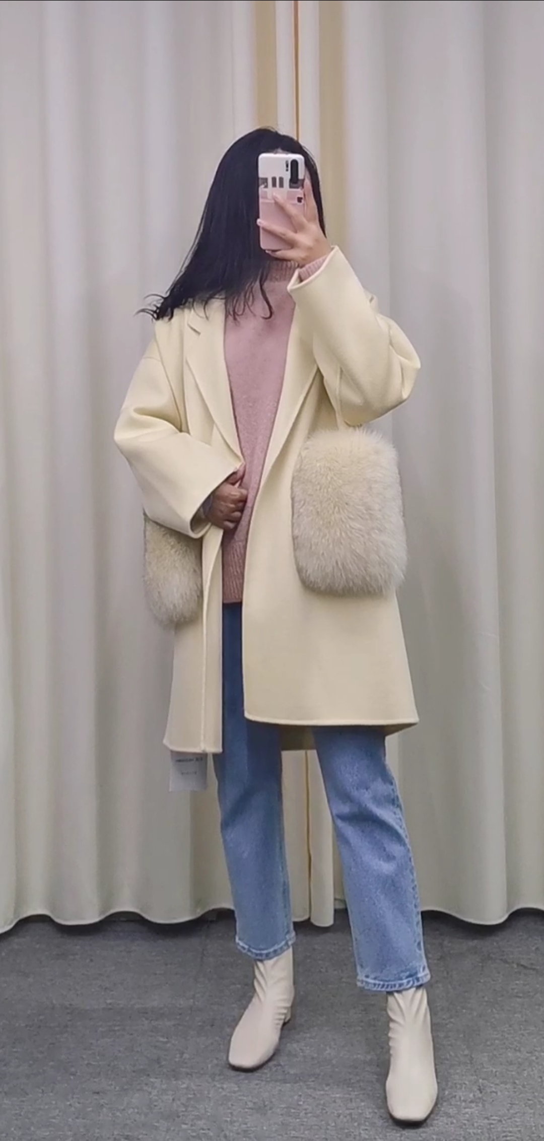 秋冬穿搭#今天的这套穿搭就叫红黄蓝吧.