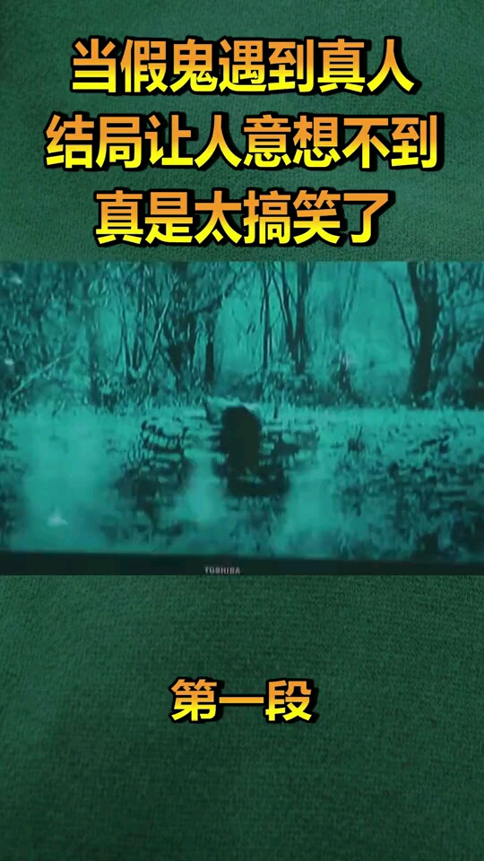 当假鬼遇到了真人,结局让人意想不到,实在是太搞笑了!(一)