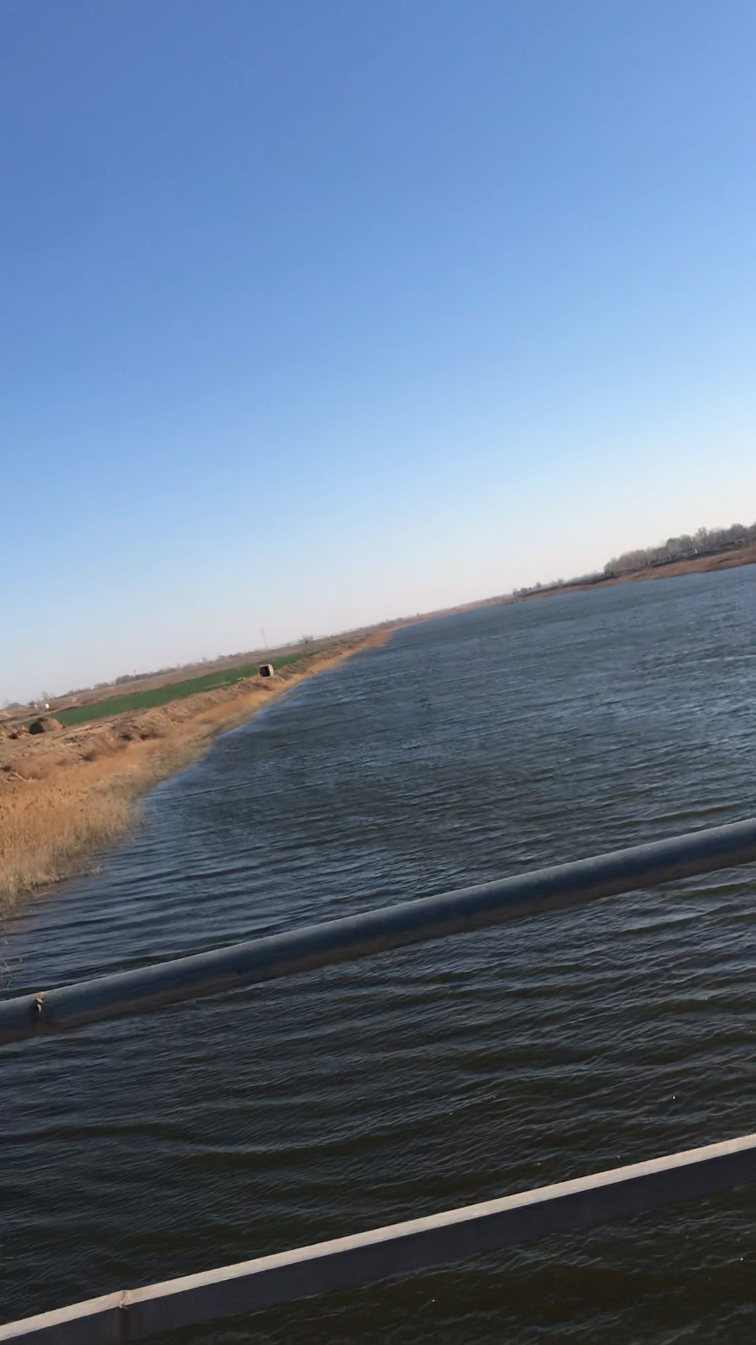 漳卫新河,是山东和河北的界河