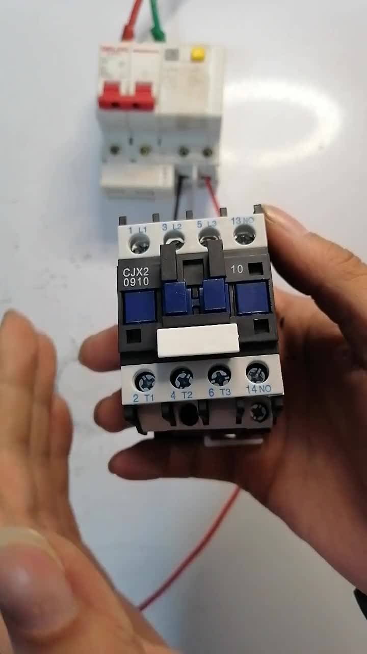 电工接触器自锁的过程小建哥
