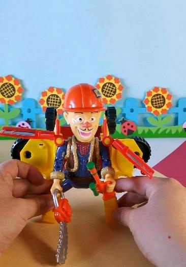 玩具枪#光头强有锯子和猎枪