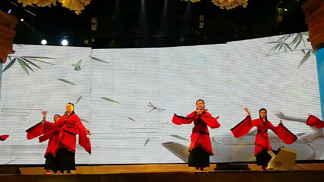 广场舞#折扇舞《红昭愿》华泰龙安机关舞蹈队
