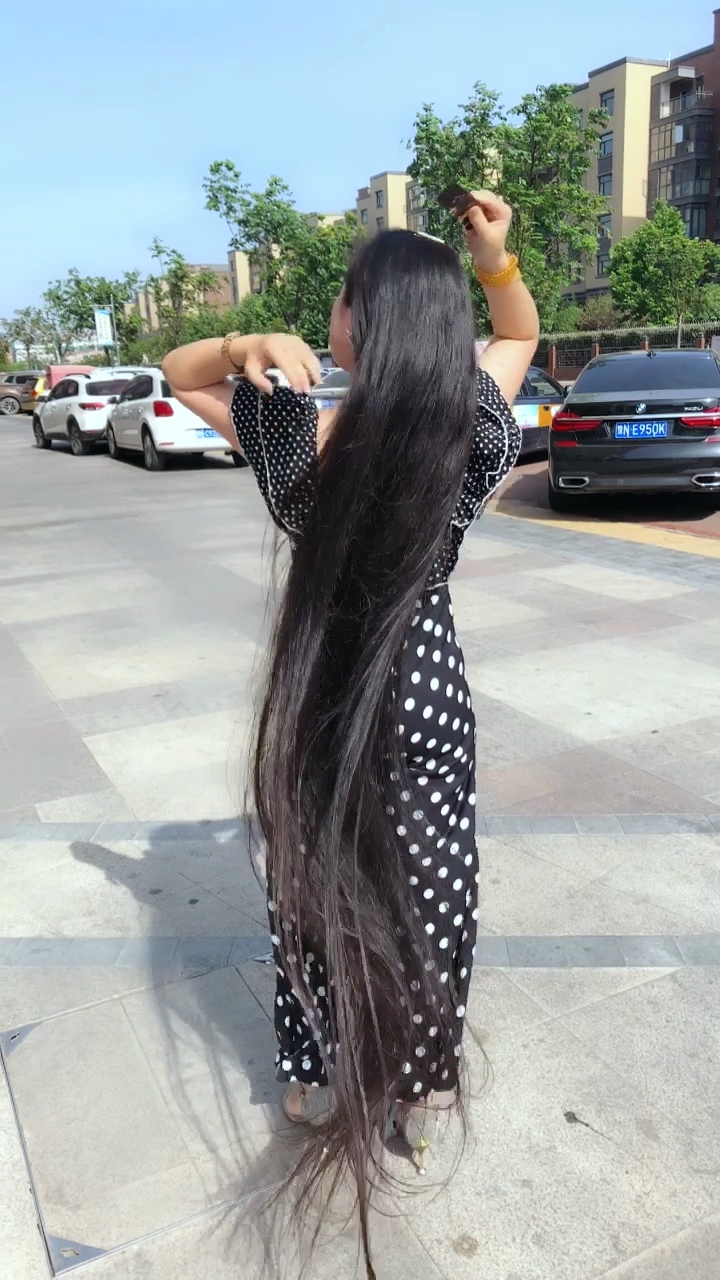 河南商丘古城第一长发飘飘