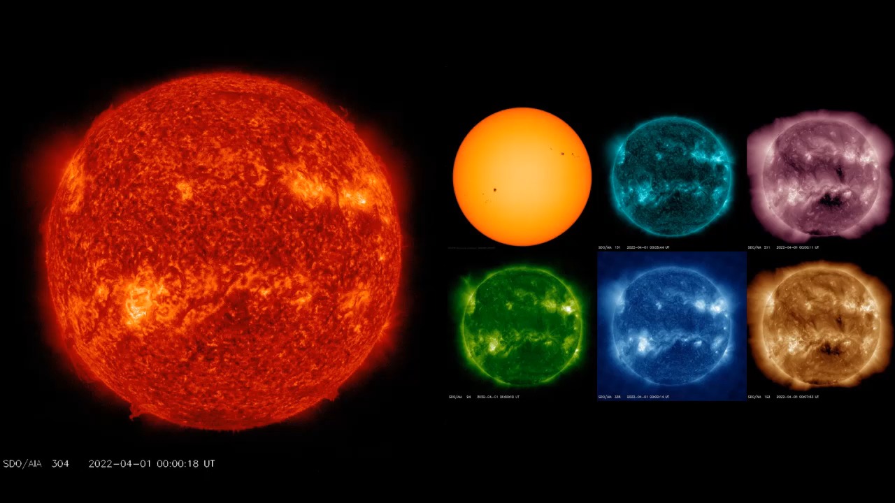 天文#太阳,它居然还有这几种颜色,你没有想到吧?