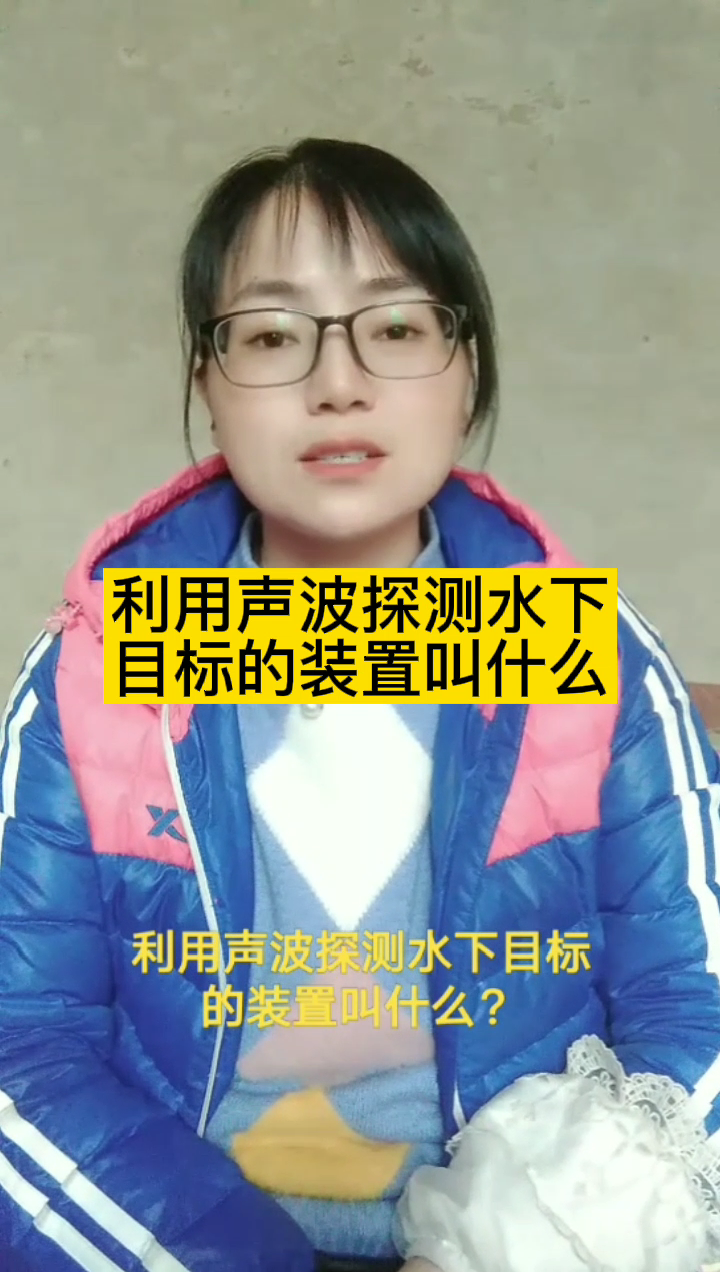利用声波探测水下目标的装置叫什么