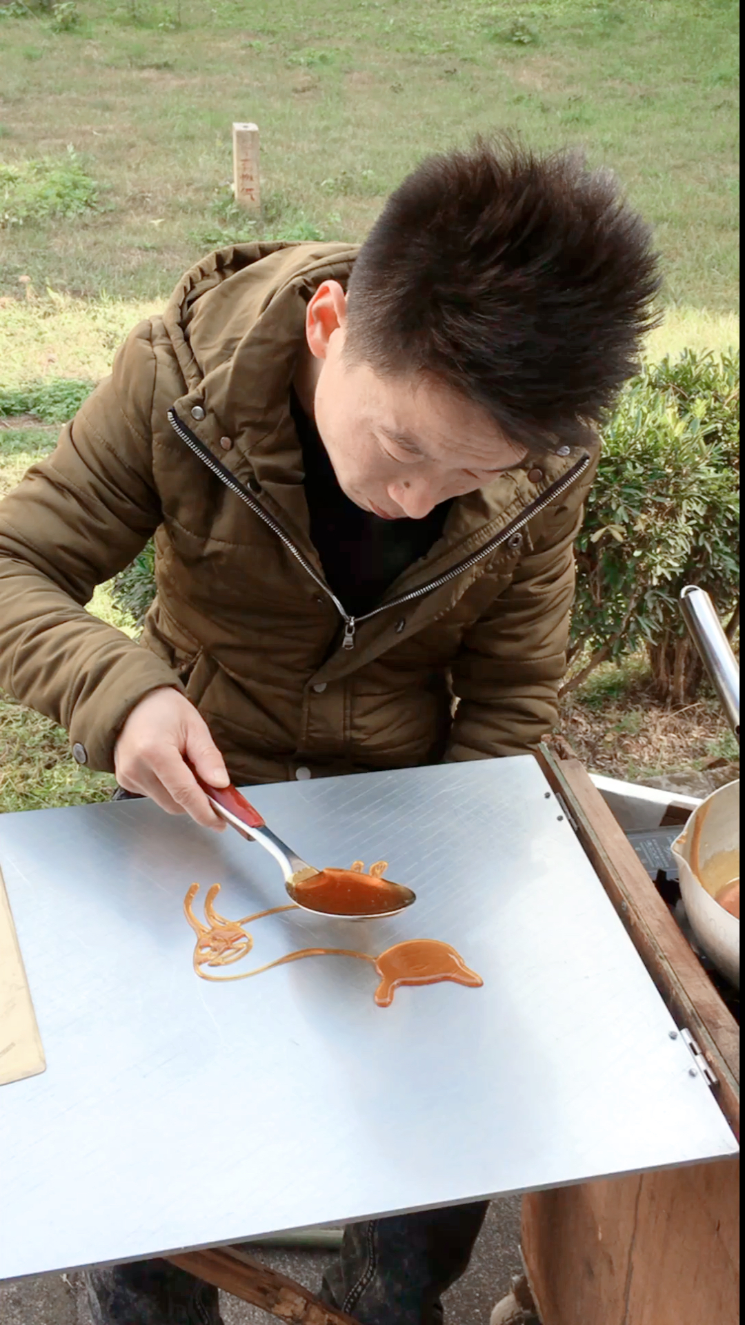 中国糖画#糖画猫咪(第二集)喜欢的请把小红点亮