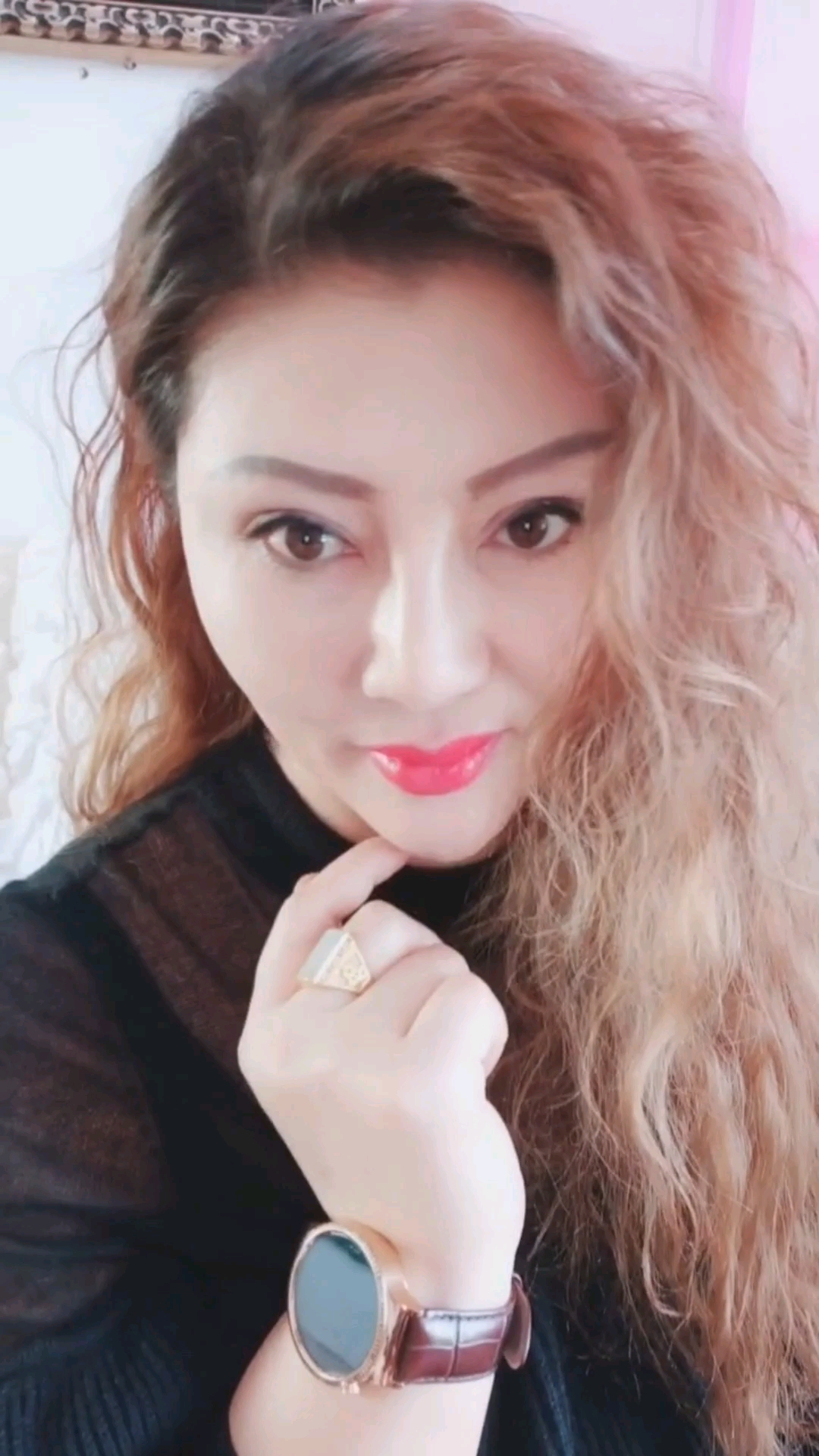 老阿姨美得不像话