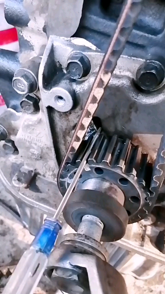 修车#途胜2.0正时