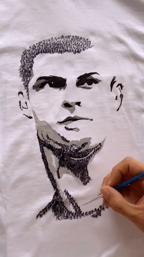 绘画#你也是c罗的粉丝吗