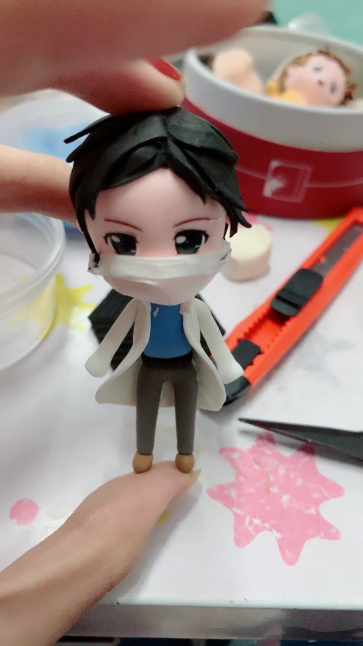 粘土玩偶 小小医生