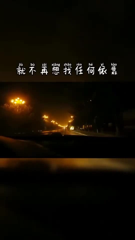 当我一个人熬过了最难的日子,就不想找任何依靠了,沉默不是因为词穷