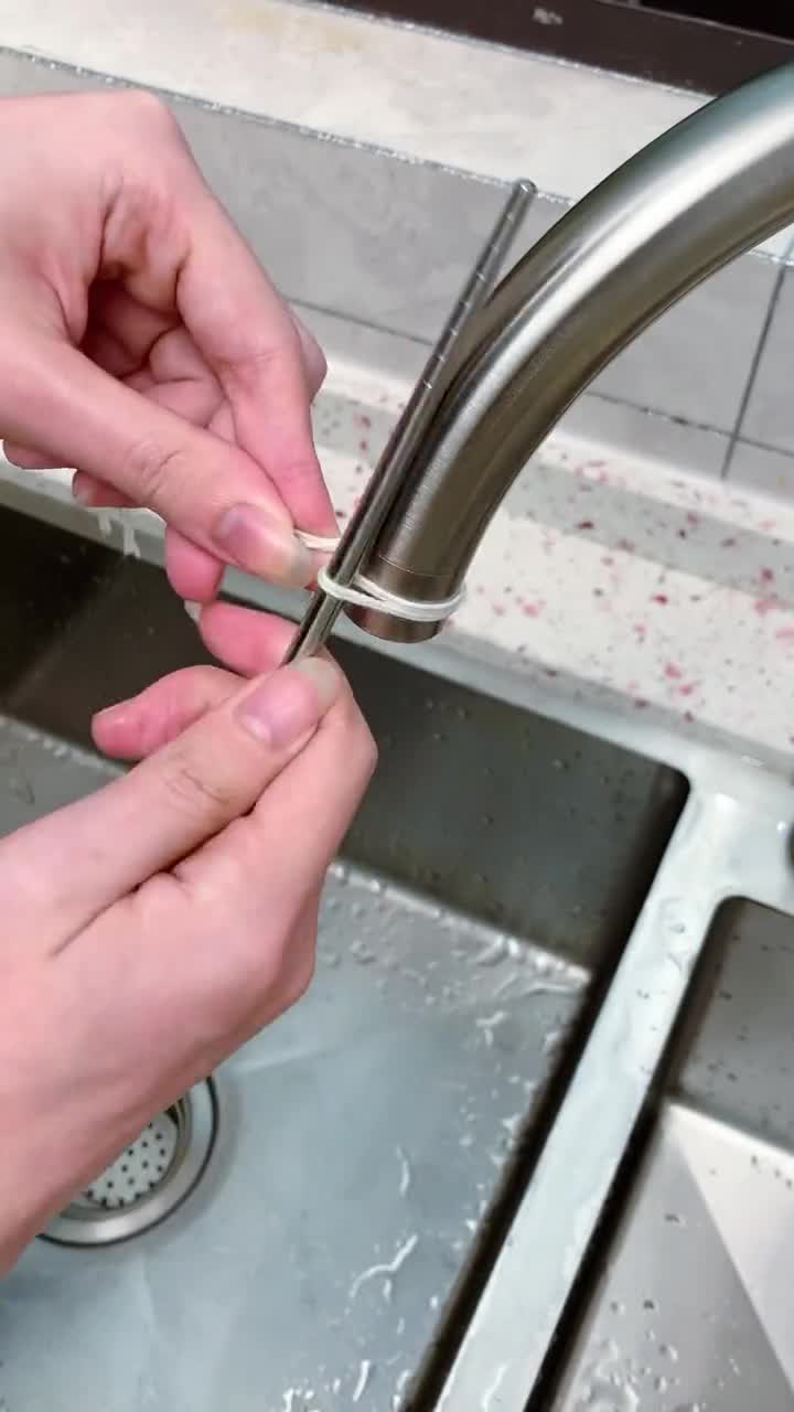 一招拧下水龙头嘴,你学会了吗?