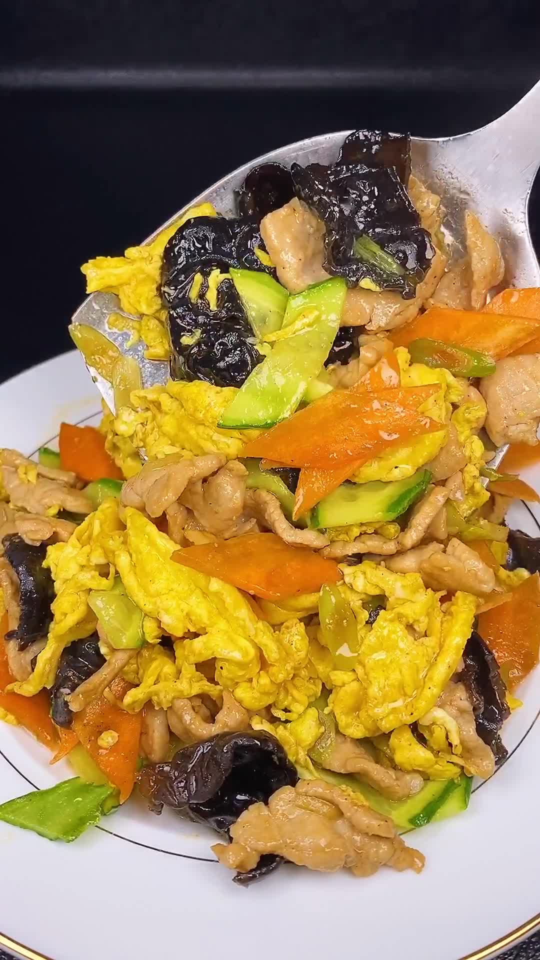 传统名菜木须肉的家常做法,喜欢的朋友收藏起来试做吧.