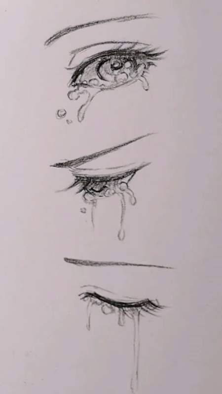 你喜欢泪眼朦胧还是闭眼流泪?光看眼睛就觉得很伤感了-全民小视频