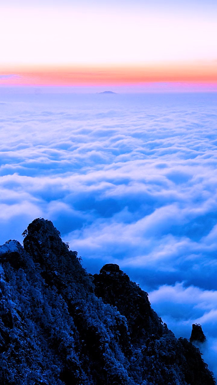 最美的风景#如果你有幸见过黄山的云海,当时的心情是怎样的