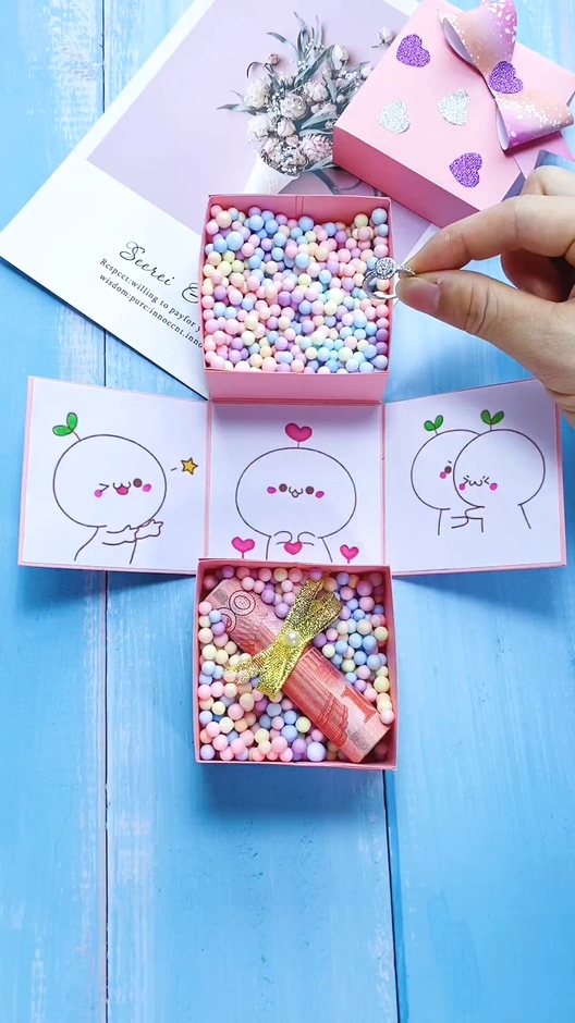 创意手工用卡纸就能做的精致礼物盒生活也要满满仪式感