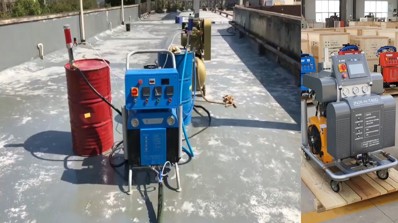 屋顶防水涂料 喷涂聚脲防水原料 微型聚脲喷涂机