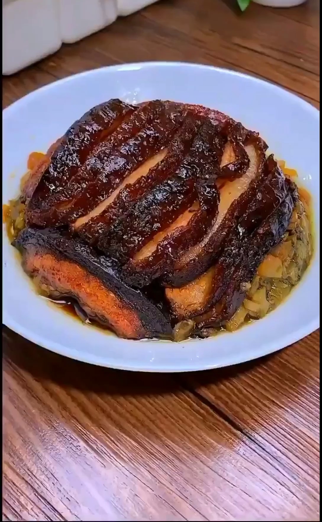 我要上热门#酸菜扣肉