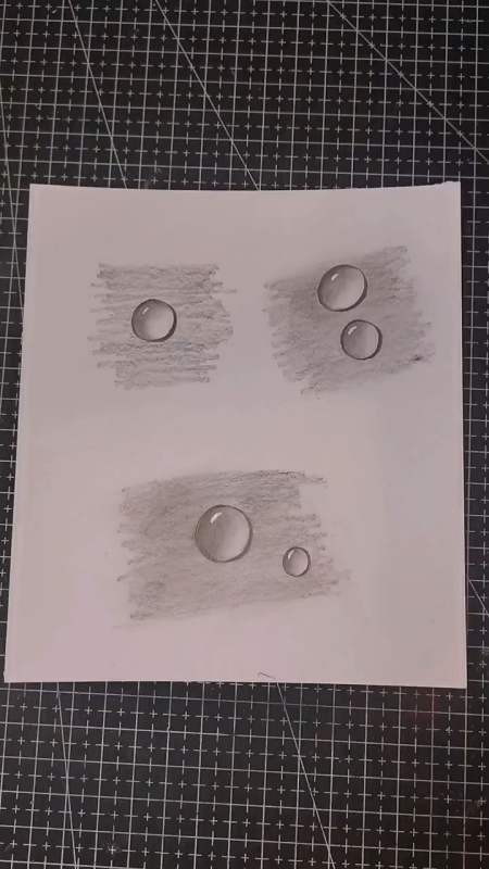 教大家画小水滴,准备好你的铅笔和橡皮-全民小视频