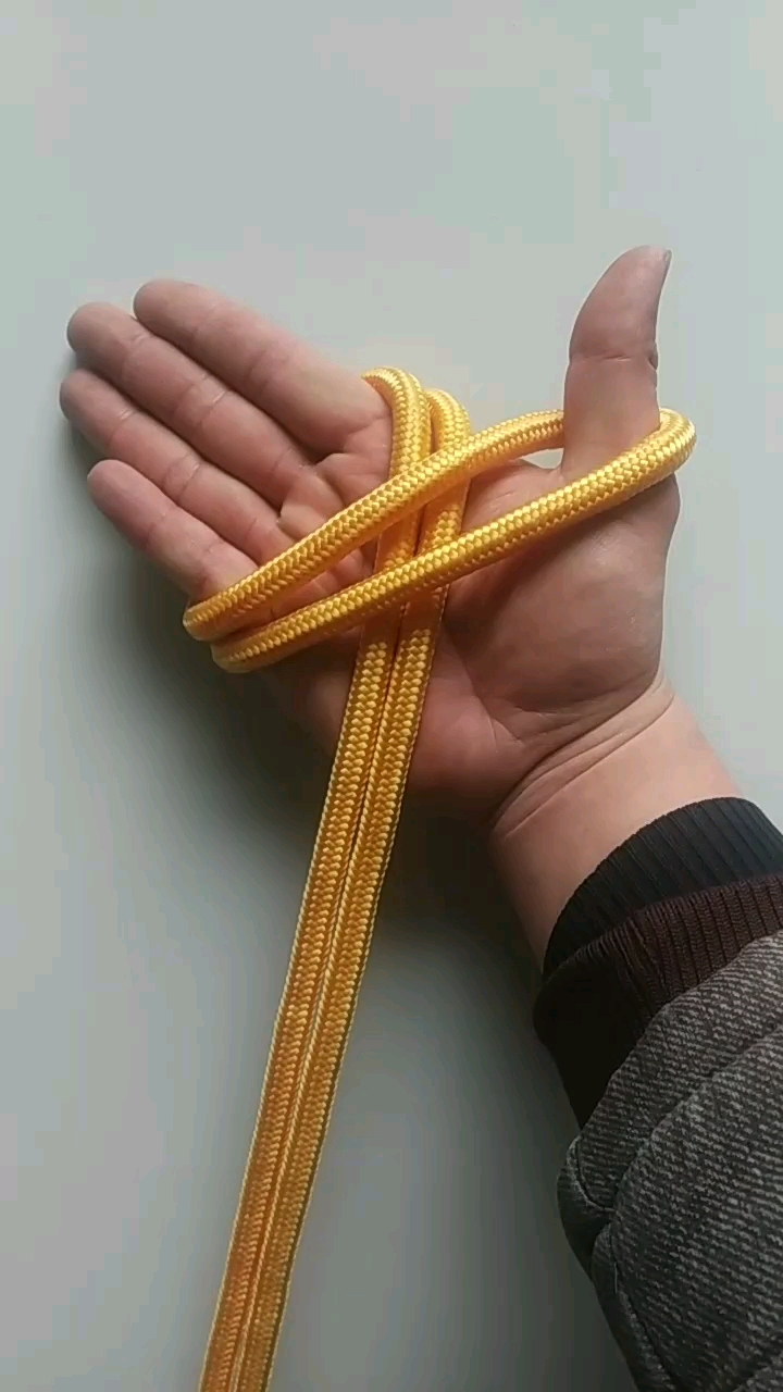 双套无绳尾式称人结!