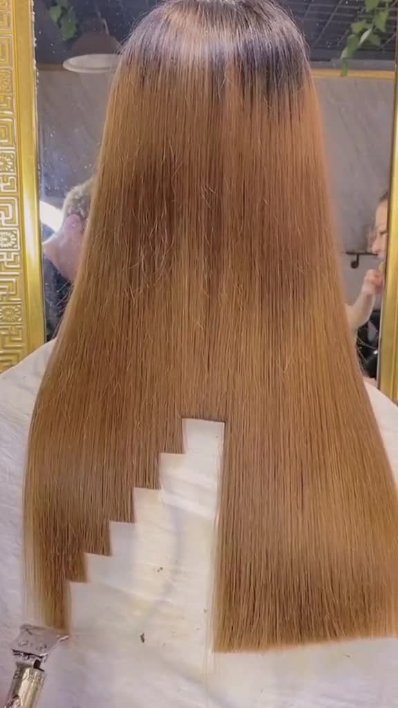 新发型爬梯子上热门