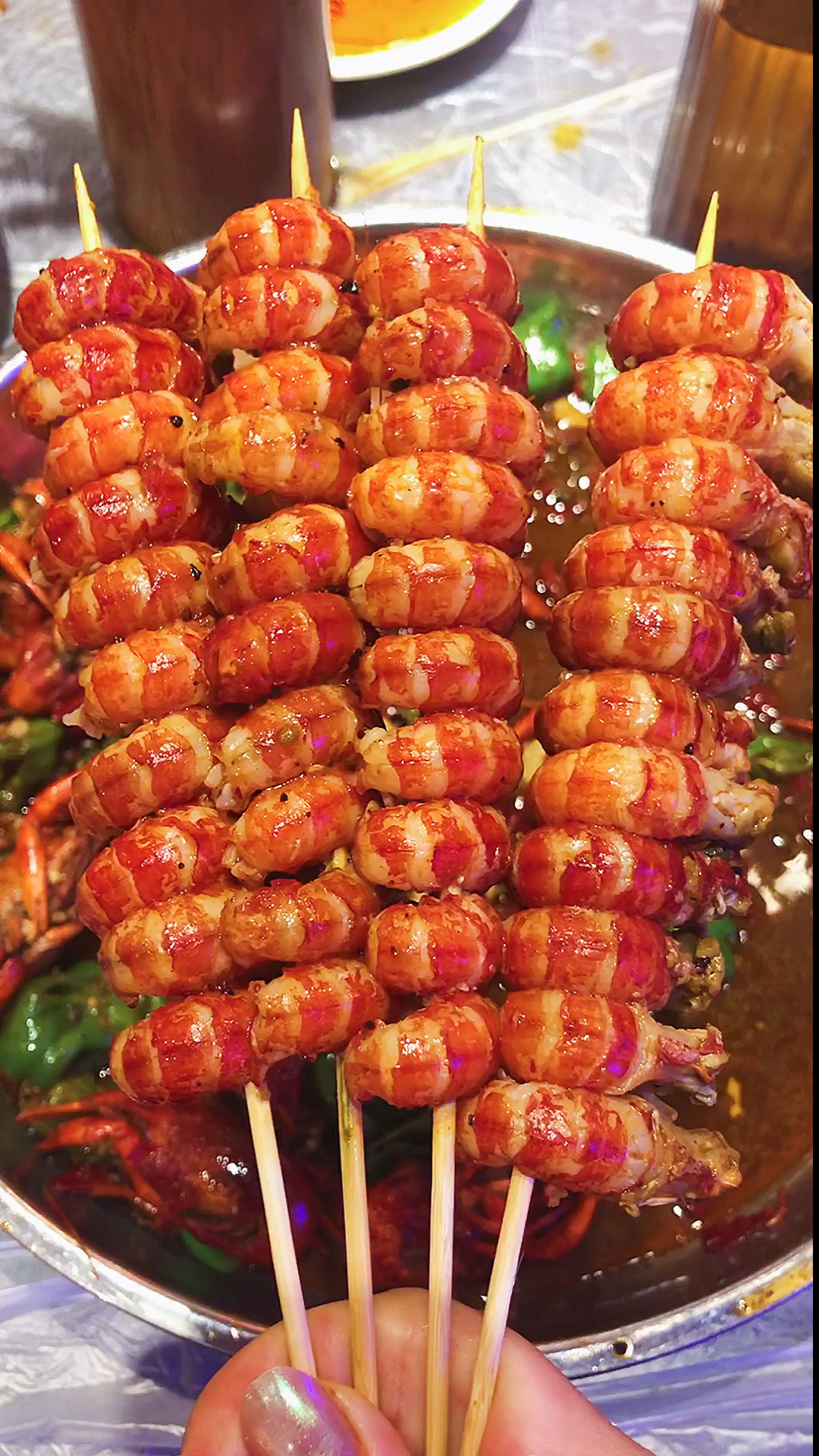 深夜食堂#串个龙虾串吃,它不香吗?