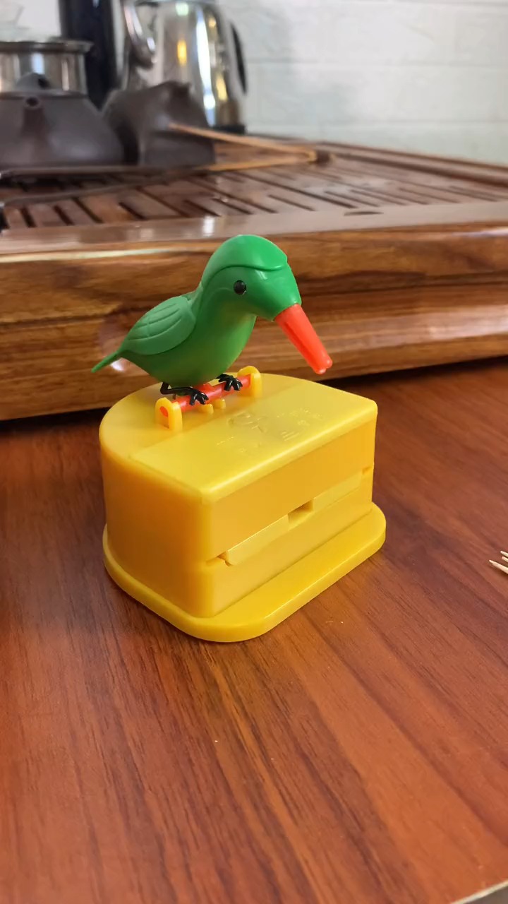 小鸟牙签盒