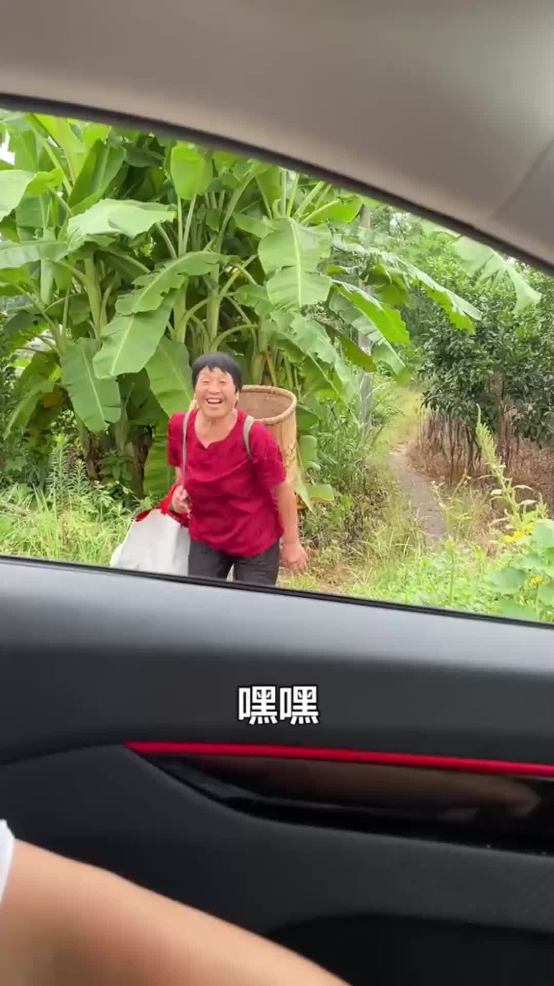 我要上热门#袁婆第一次坐车进城就被我遇到了