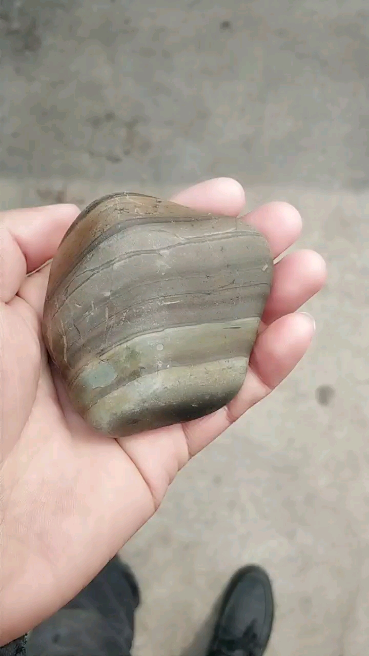 滦河奇石彩陶石