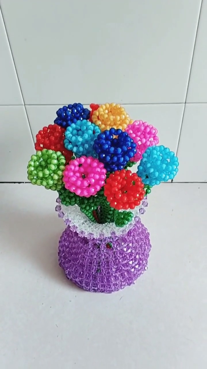 手工制作#我的串珠作品