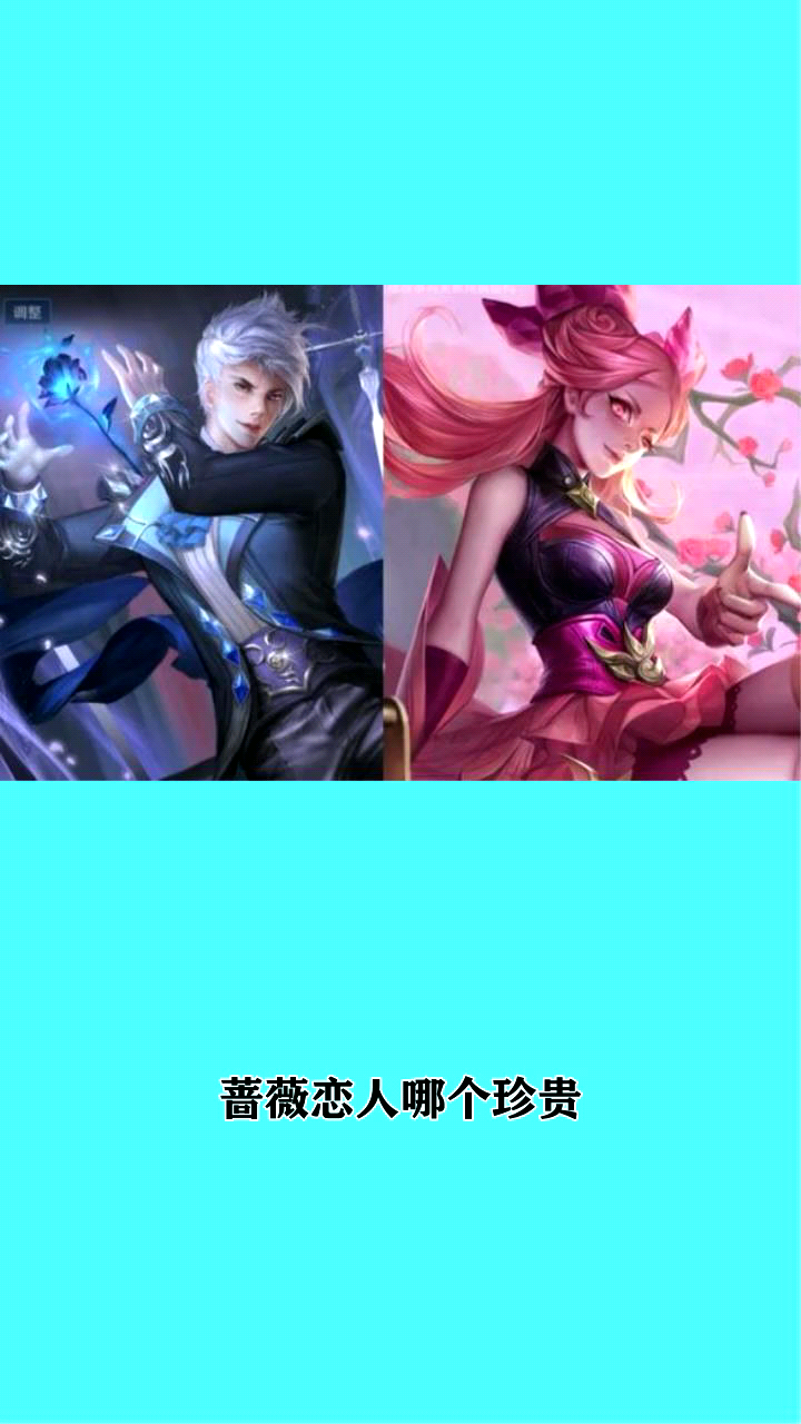 优雅恋人和蔷薇恋人哪个珍贵