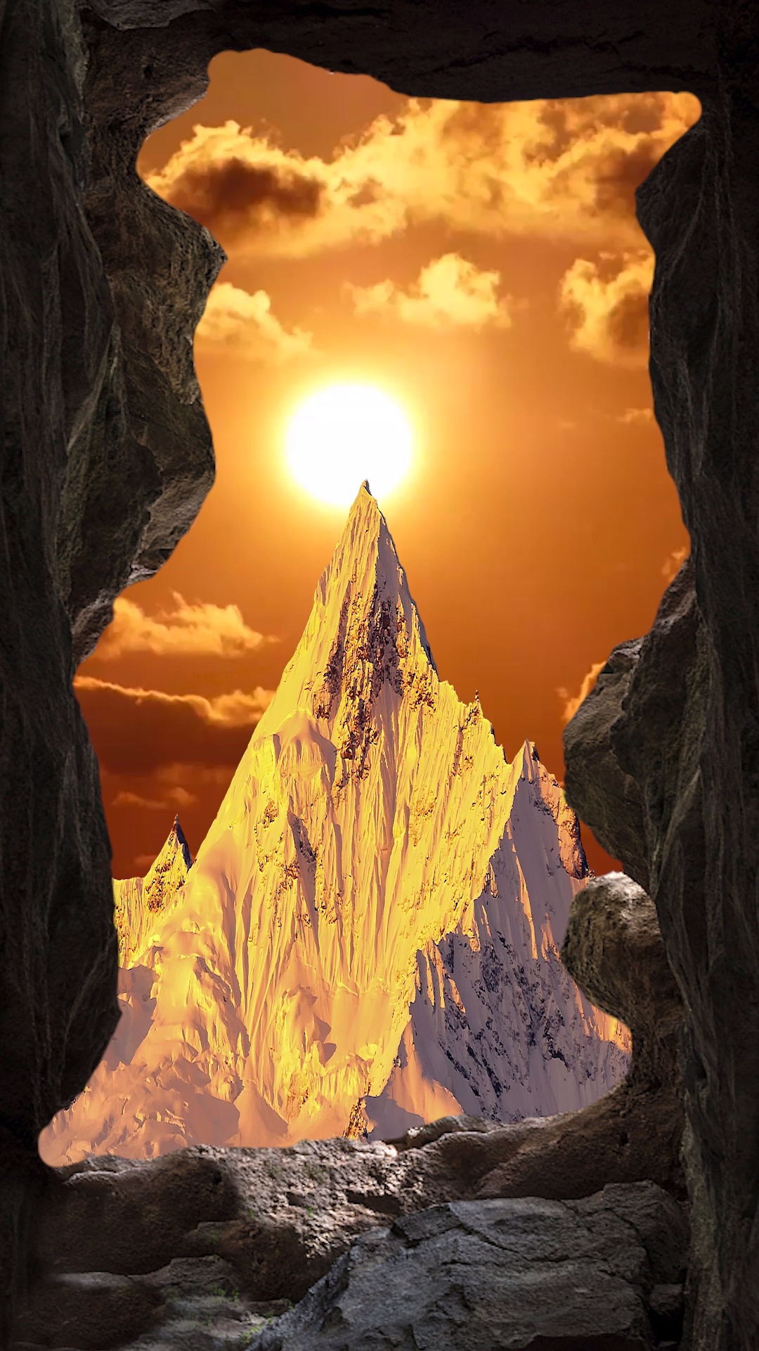 最美的风景#蹲守2天一夜,幸运抓拍到日照金山,遗憾无人机不幸坠毁