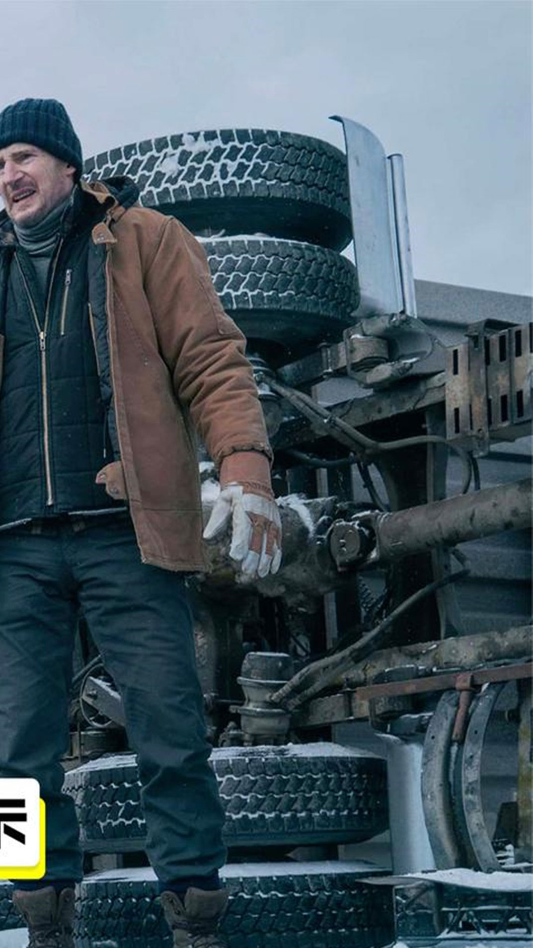 冰路上飙卡车,2021连姆尼森又一营救力作《冰路营救》(下)