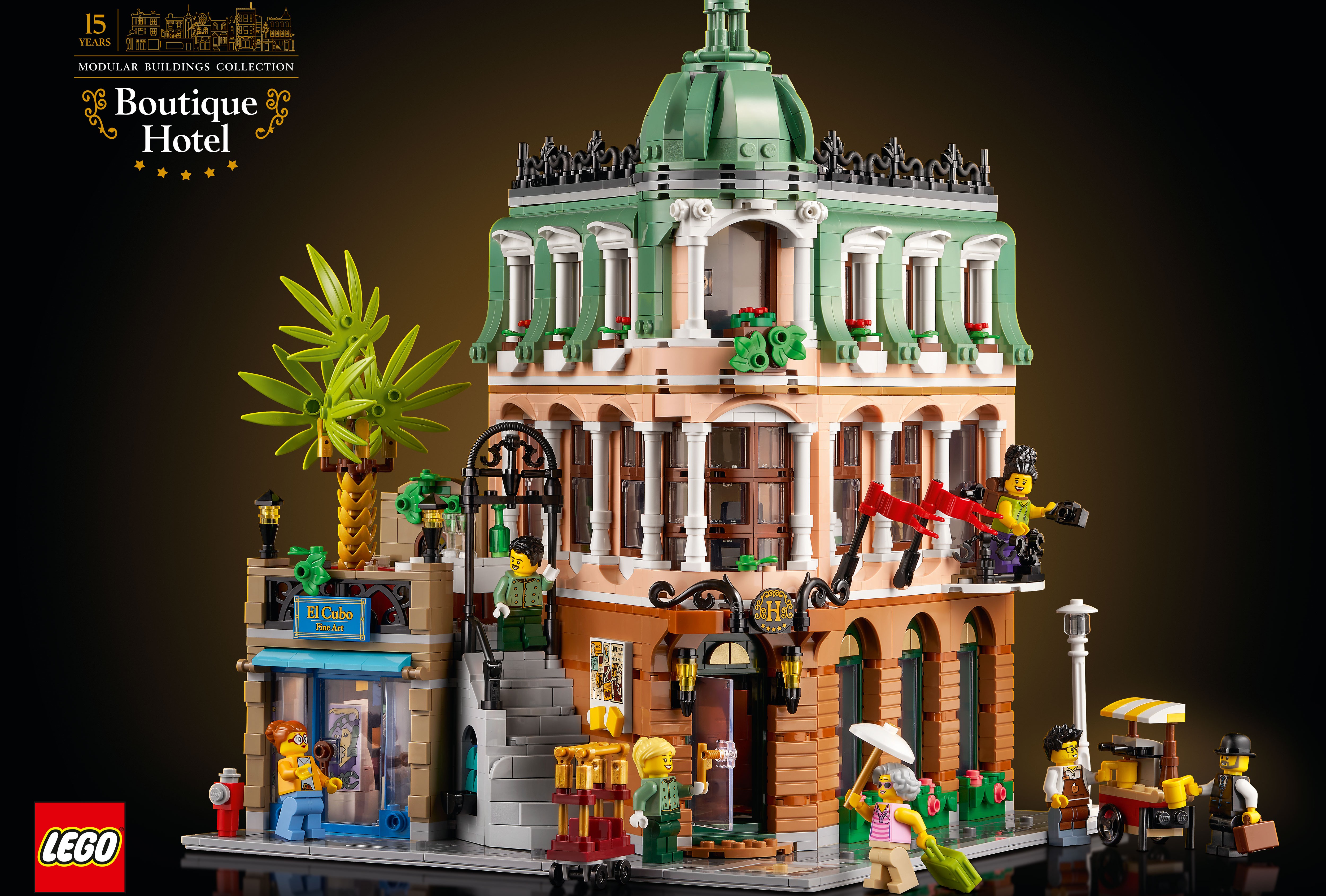 乐高2022街景15周年套装10297转角精品酒店正式发布