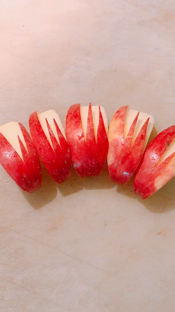 苹果的造型切法图片