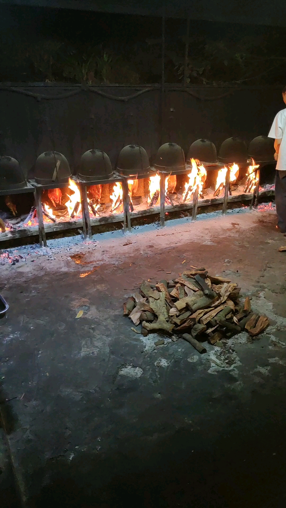 柴火烧鹅,味道不错!