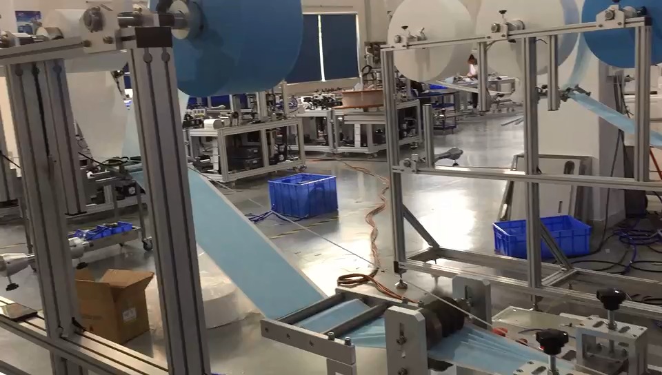 全自动口罩机#一代二代三代平面口罩机 平面口罩机秦泰盛智能化公司