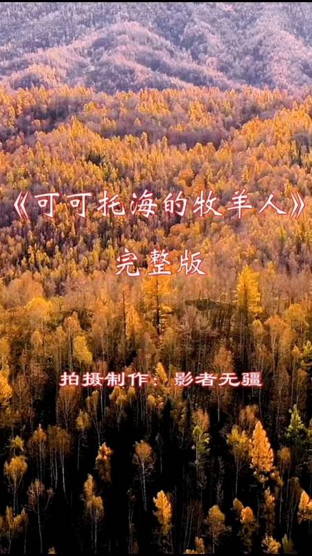 陕北原生态版可可托海的牧羊人不输其他翻唱陕北好声音雷子花生米团队