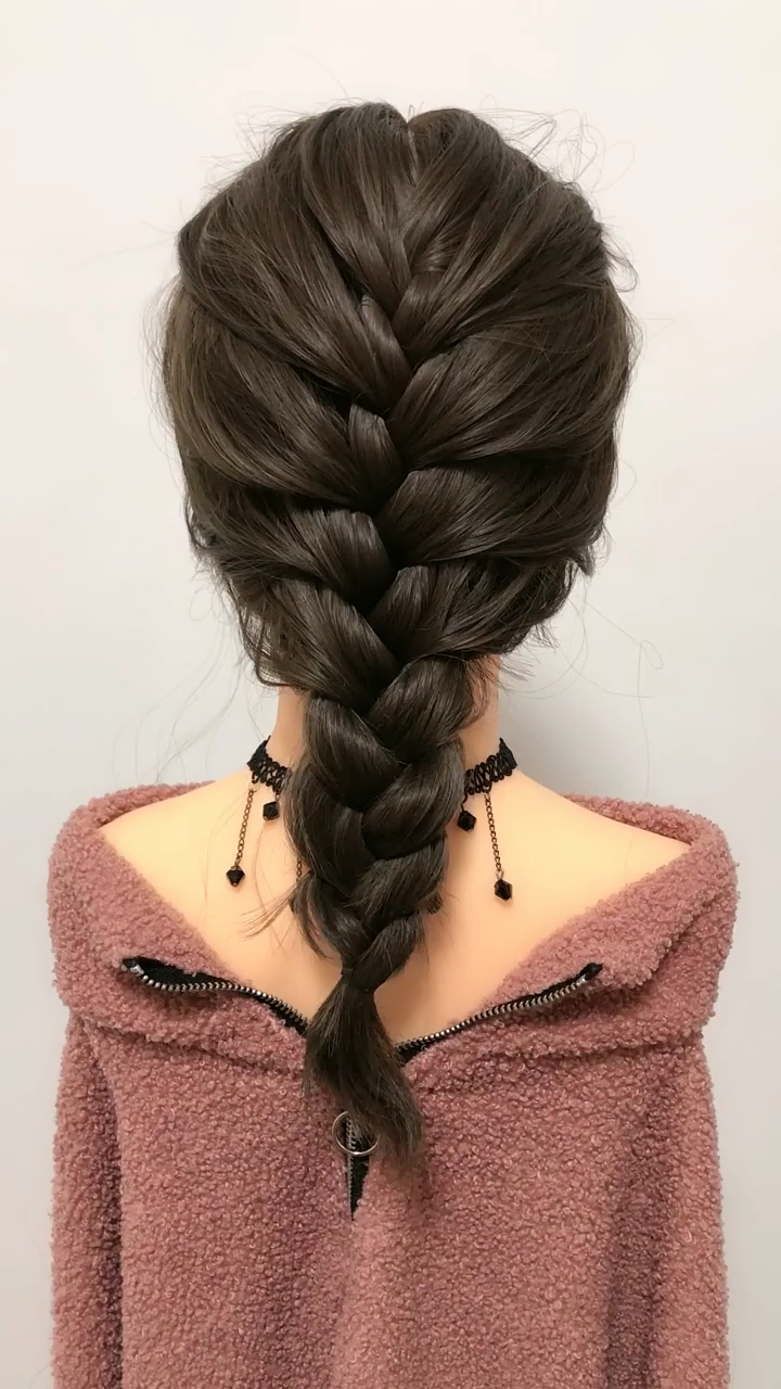 我是发型师#扎个蜈蚣辫会更美