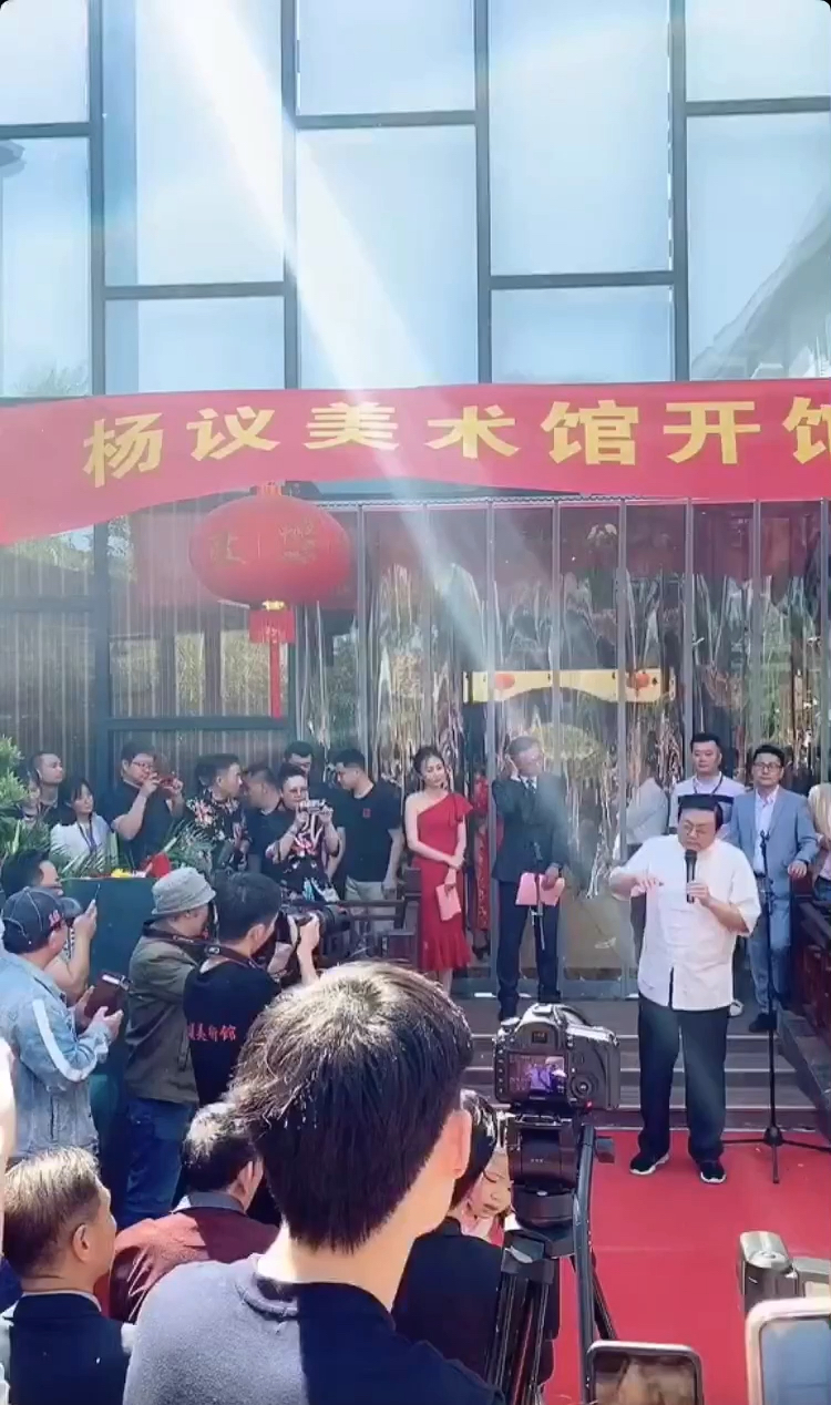 老梁来了杨议美术馆开业