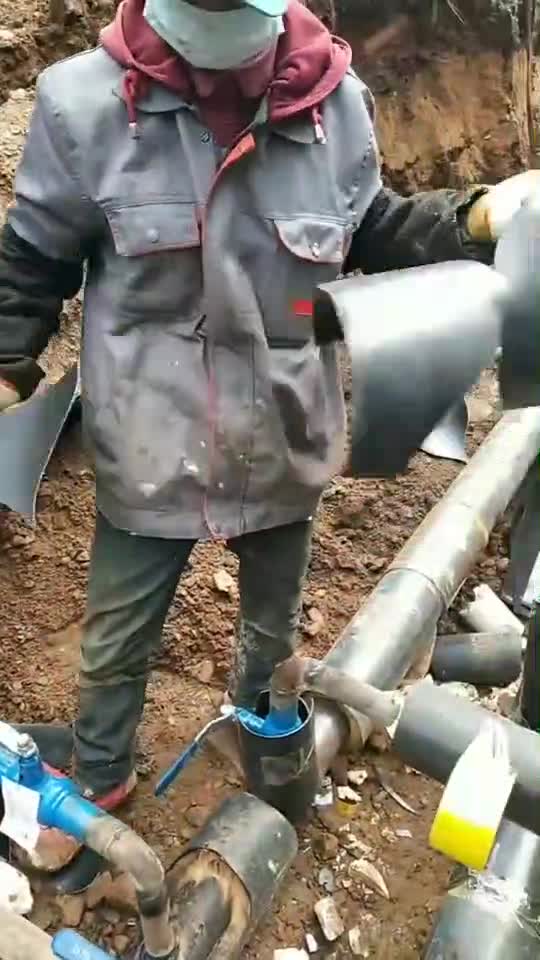 90度弯头下料,这是要时间积累的!白铁工路过!