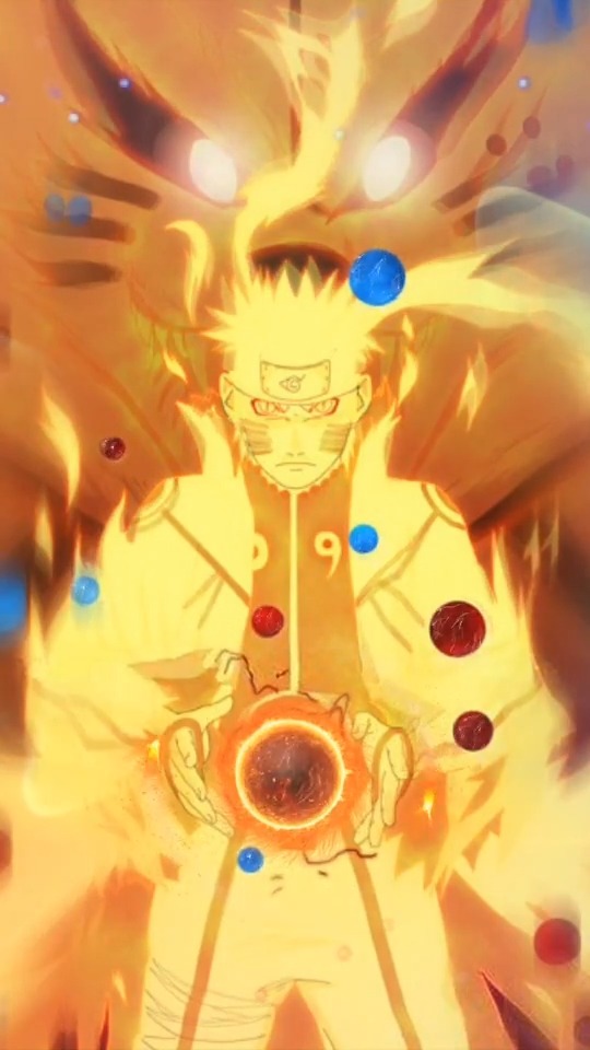 动态壁纸#鸣人的六道模式